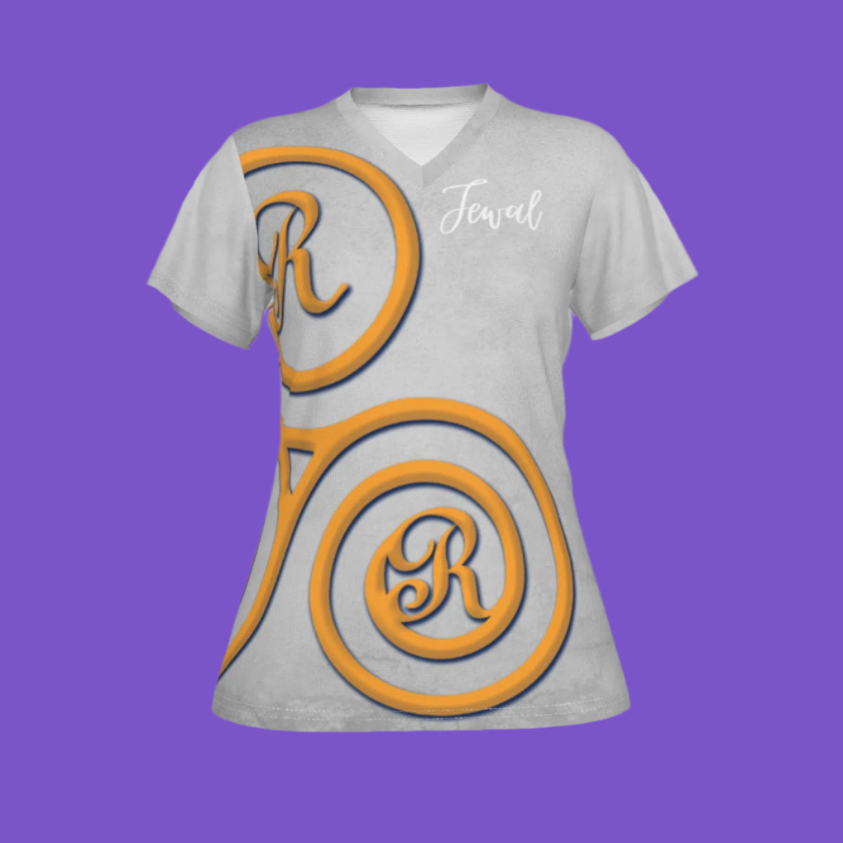 Jewal’s Vneck Massage Therapist T-shirt