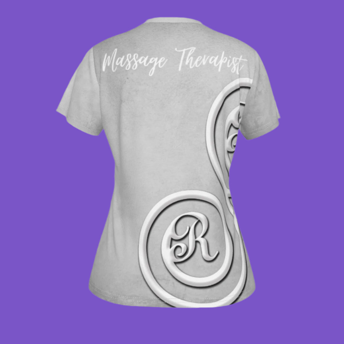 Jewal’s Vneck Massage Therapist T-shirt
