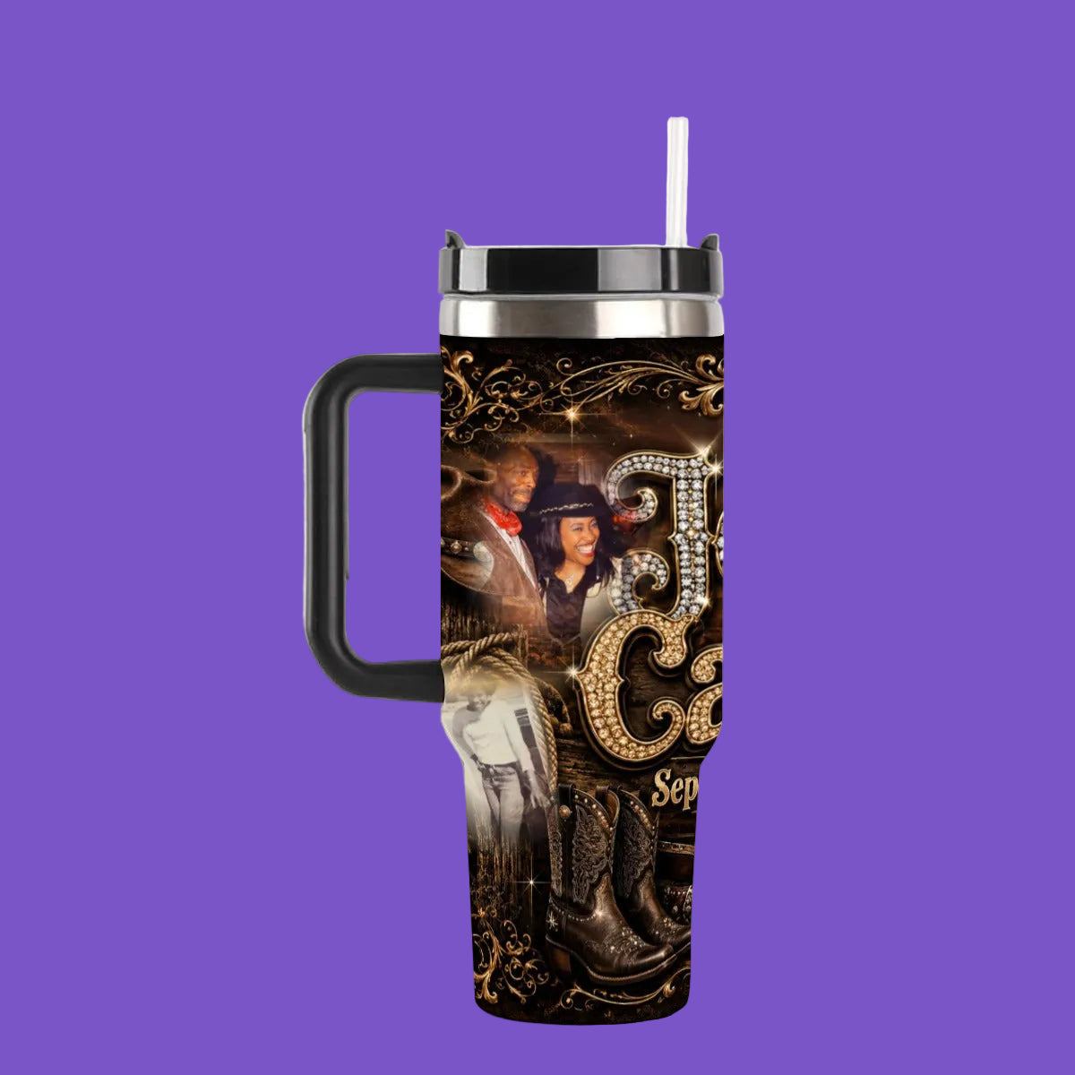 40 oz Tumbler For Johslen Carlton