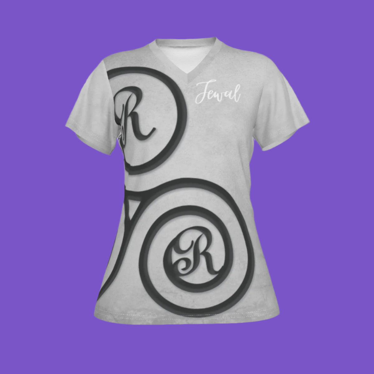 Jewal’s Vneck Massage Therapist T-shirt