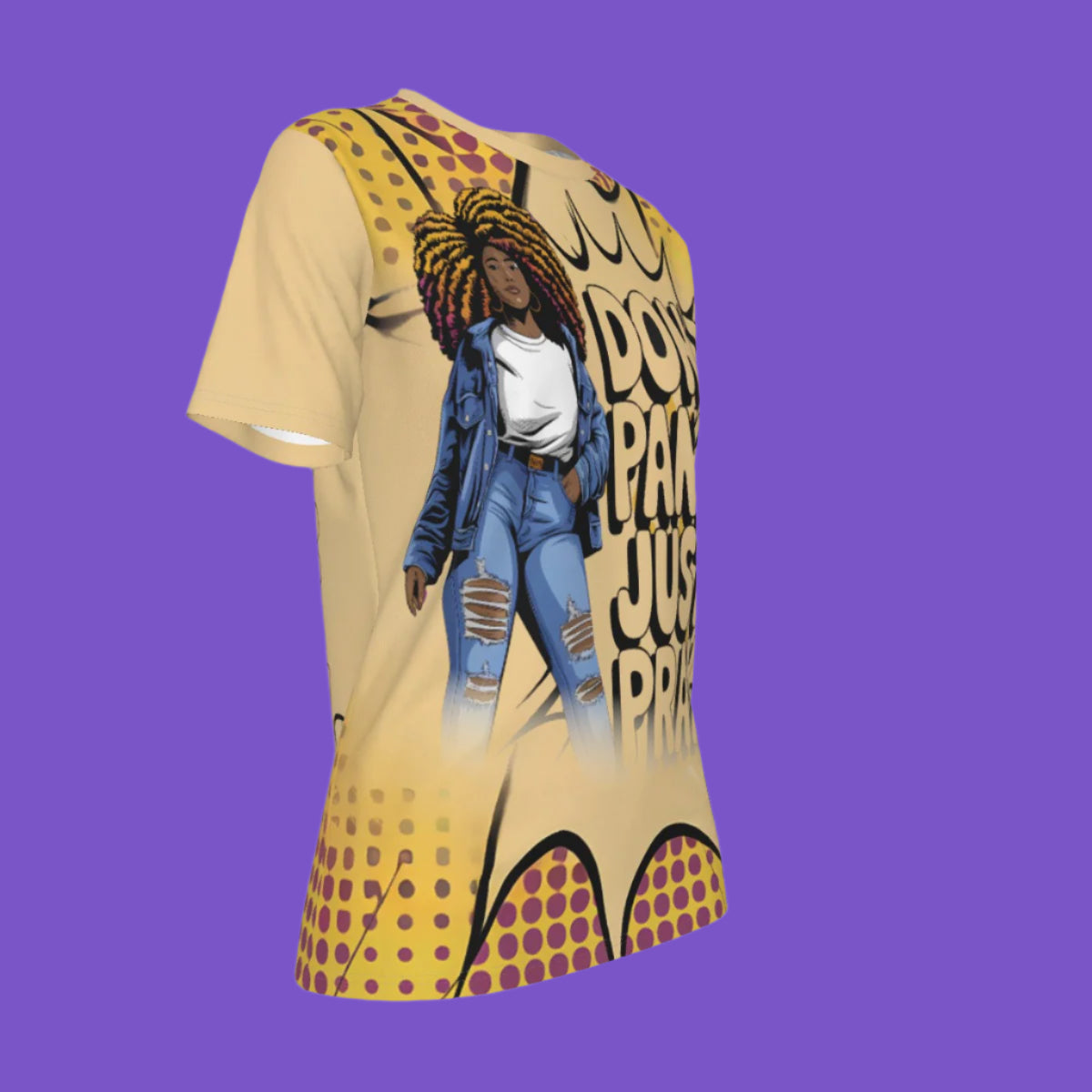 Don't Panic Just Pray Women's T-Shirt