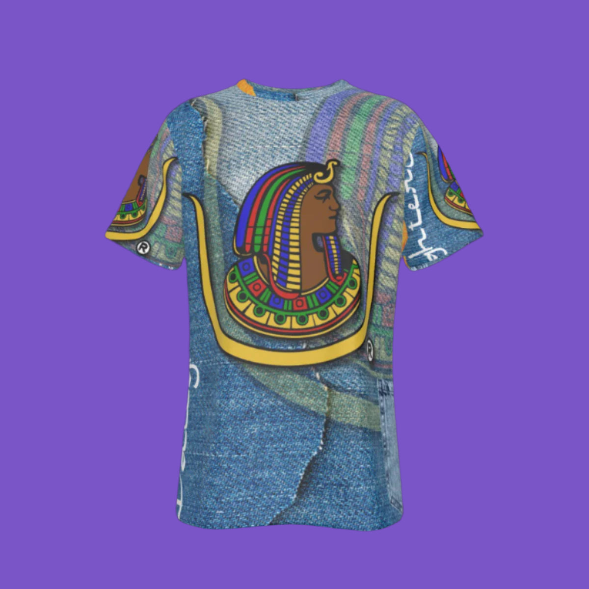 DOI T-shirt | Denim | All-Over Print