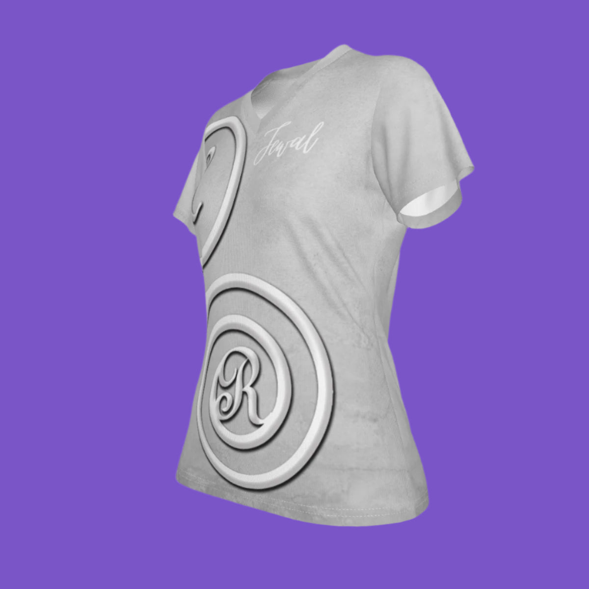 Jewal’s Vneck Massage Therapist T-shirt