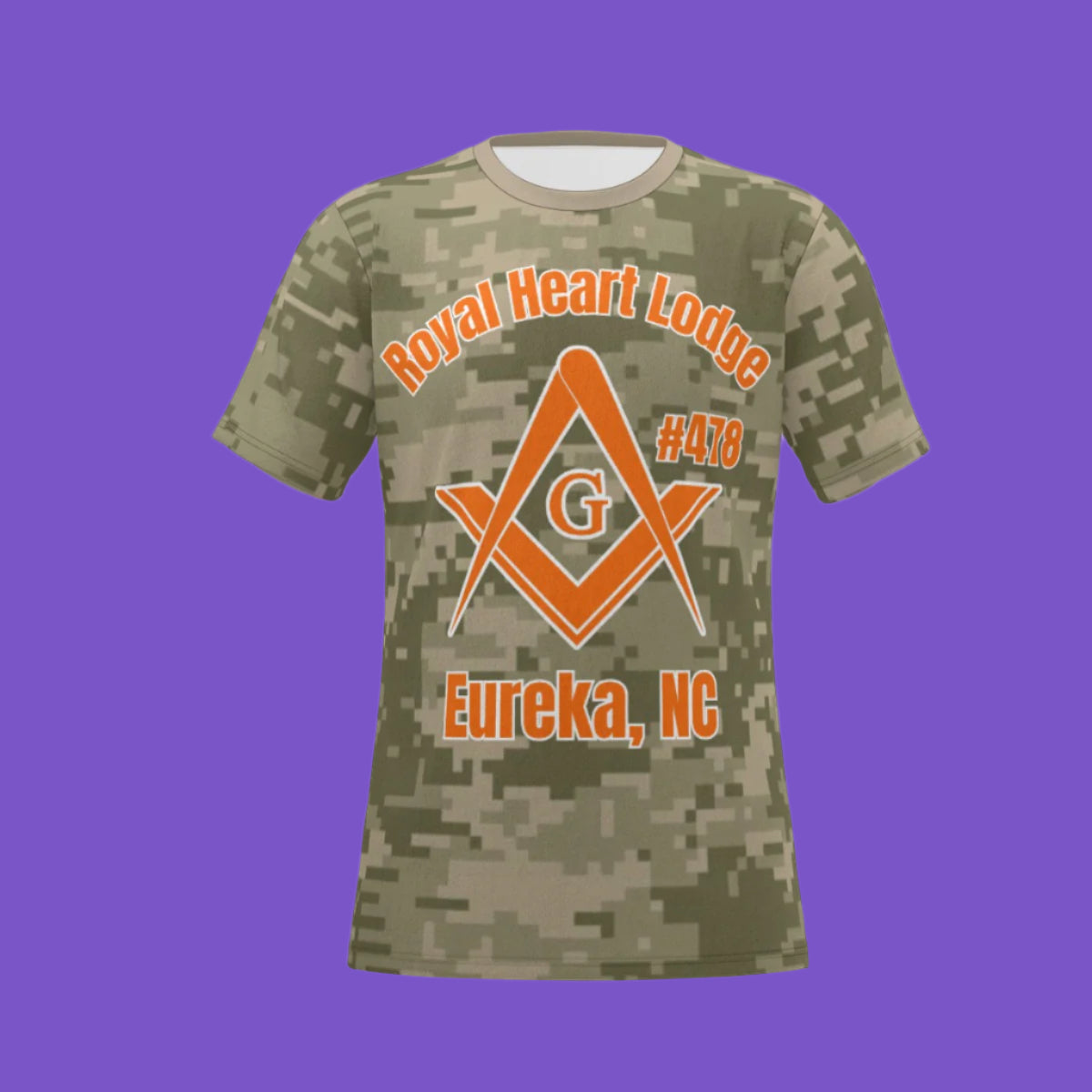 Royal Heart Lodge 478 ACU T-Shirt