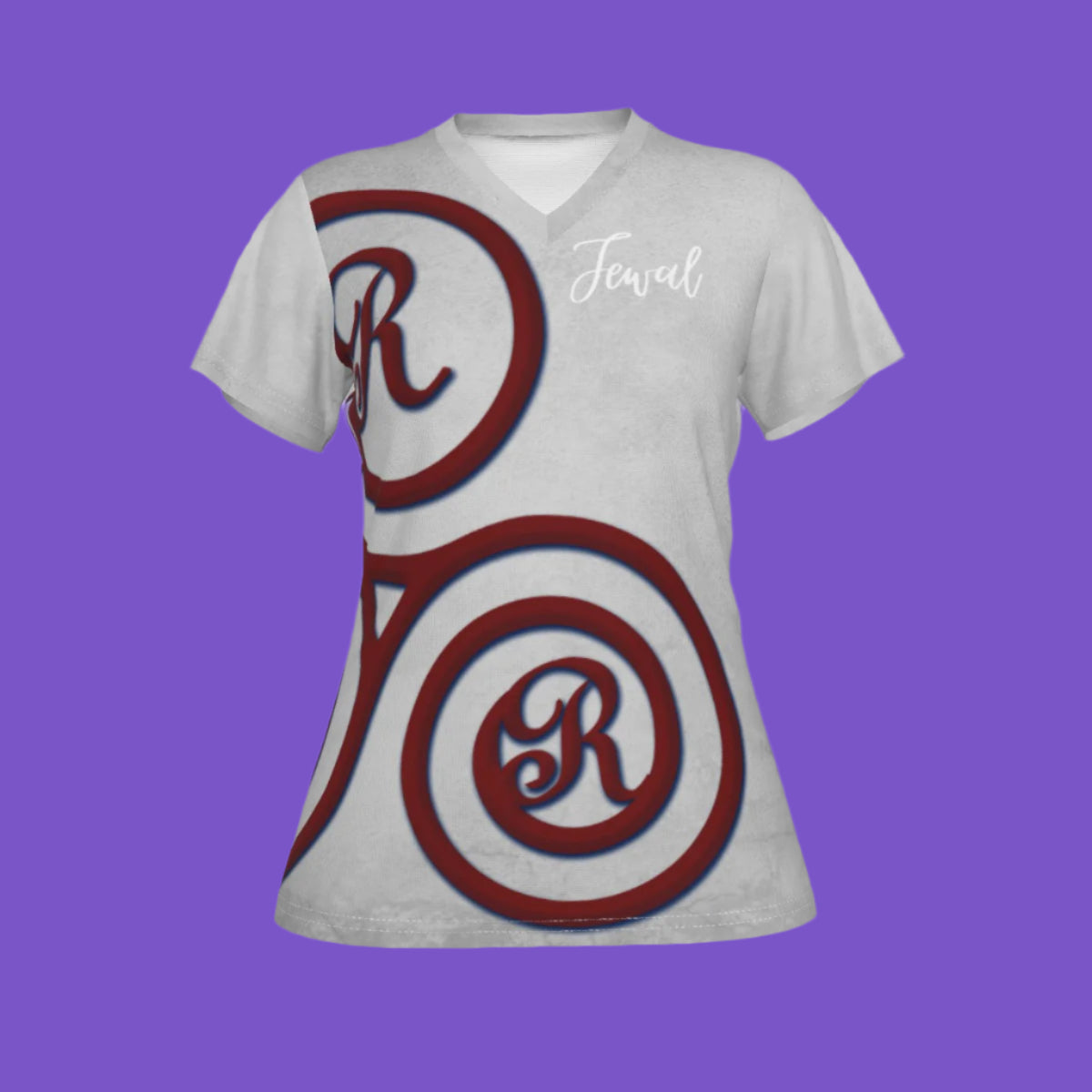Jewal’s Vneck Massage Therapist T-shirt