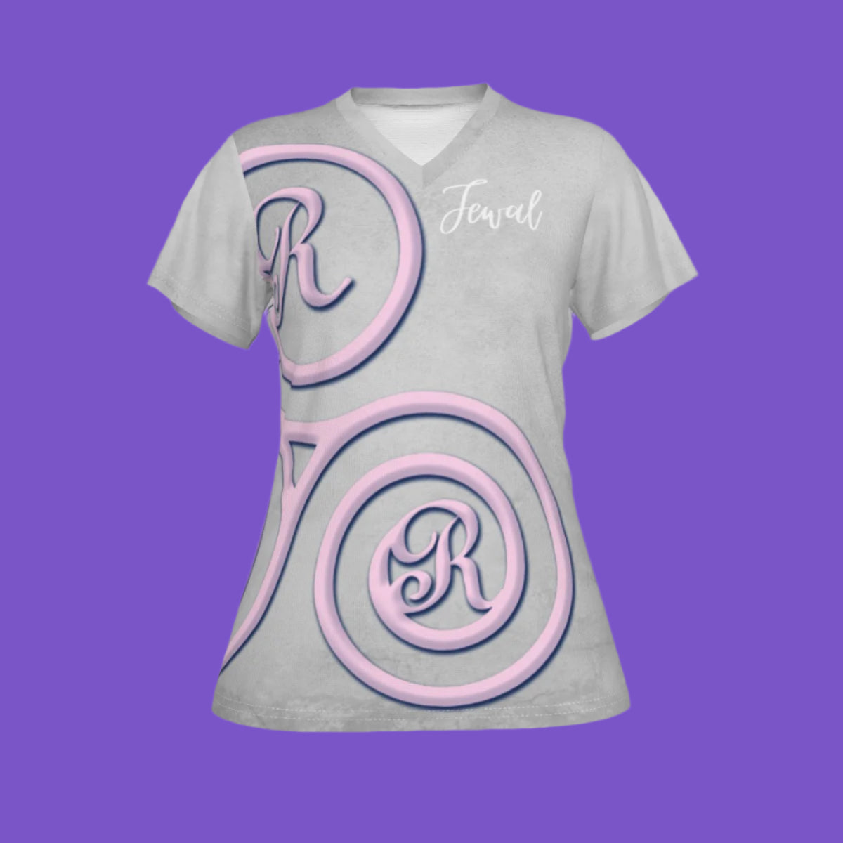 Jewal’s Vneck Massage Therapist T-shirt