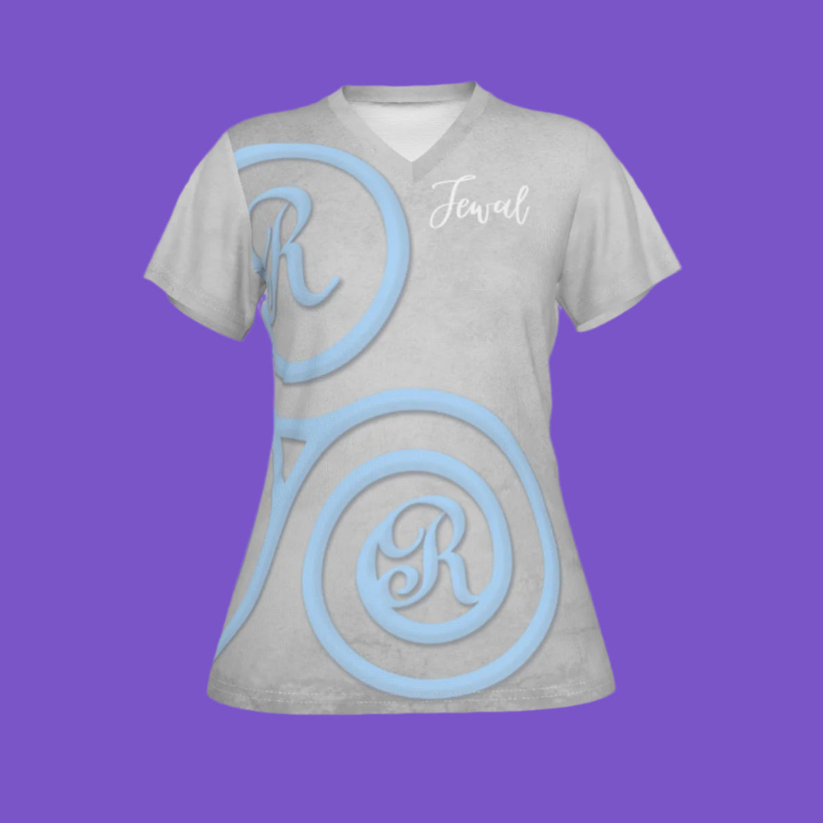 Jewal’s Vneck Massage Therapist T-shirt