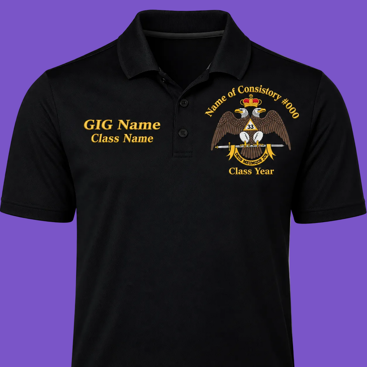 33° Past Class Personalized Package
