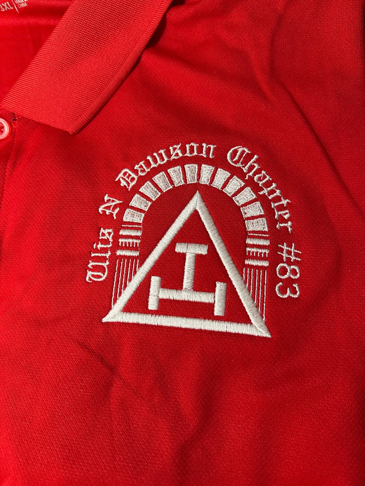 Royal Arch Embroidered Polo Shirt