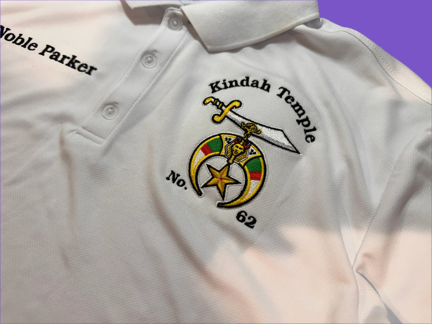 AEAONMS Embroidered Polo Shirt