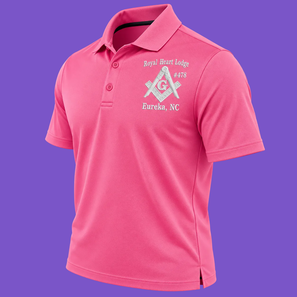 Stitched in Strength – Breast Cancer Awareness Polo Collection