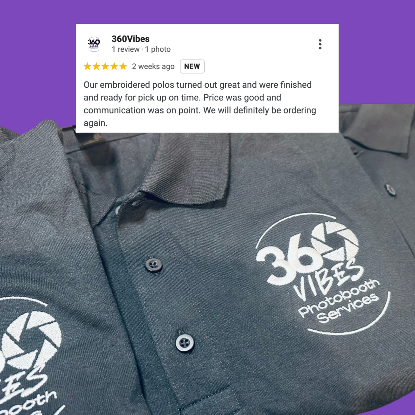 Classic Embroidered Polo Shirt