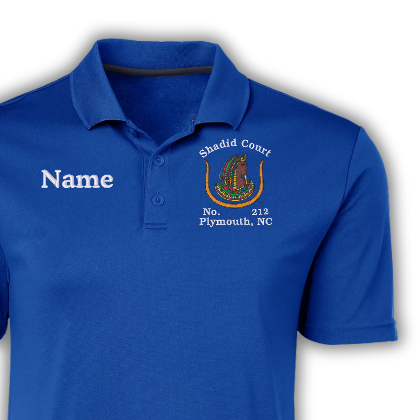 Shadid Custom Embroidered Polos