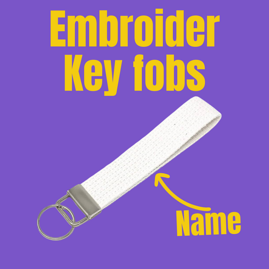 Custom Name Key Fob