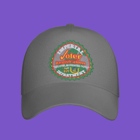 All-Over Print Voters Reg Cap