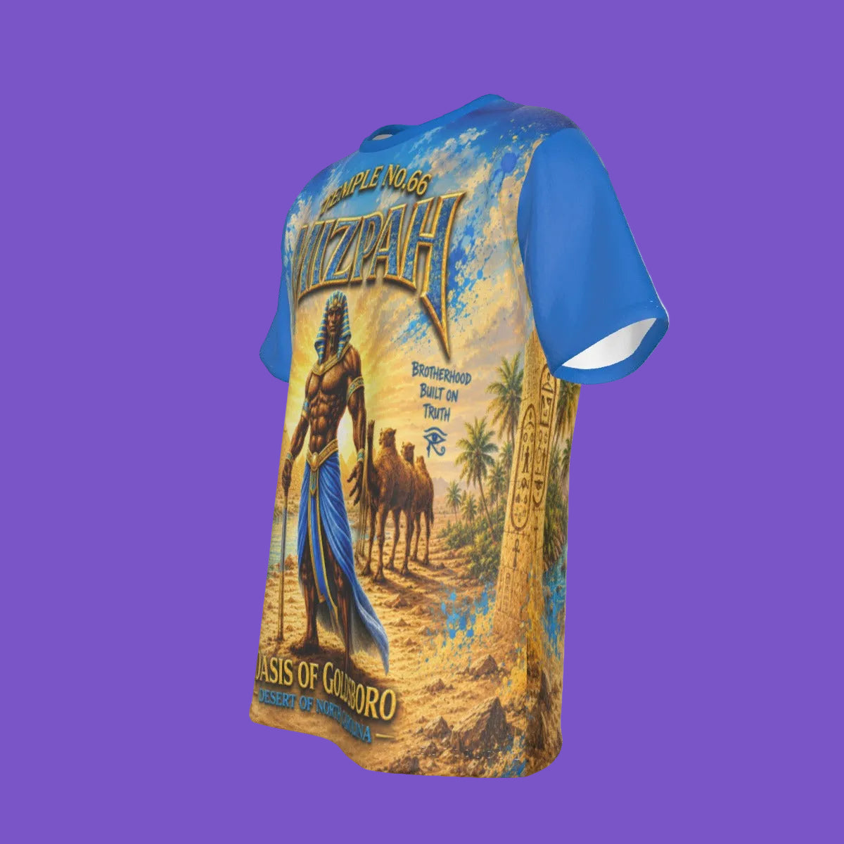 Mizpah Temple No. 66 all over print Shirt