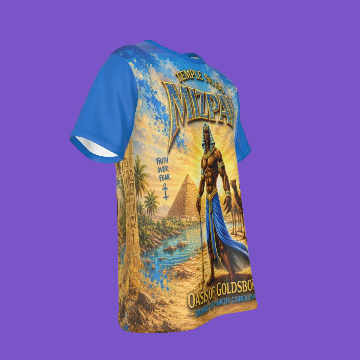 Mizpah Temple No. 66 all over print Shirt
