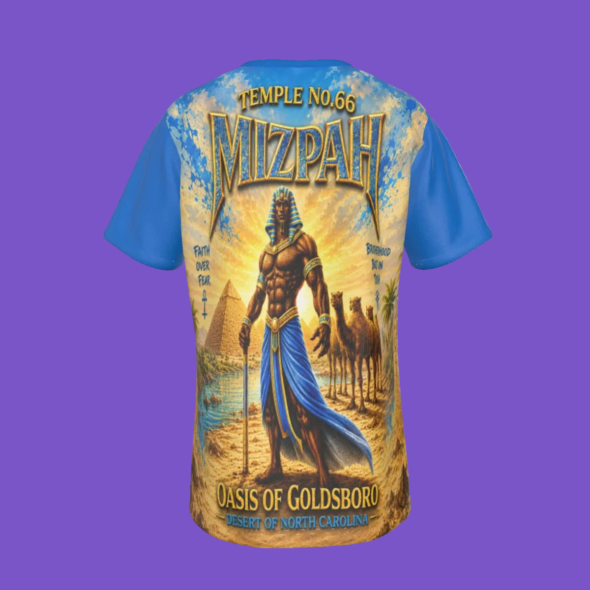 Mizpah Temple No. 66 all over print Shirt