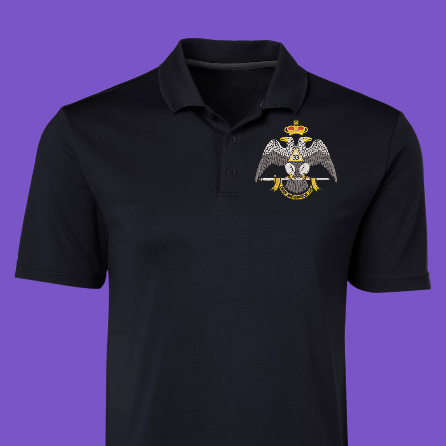 32° & 33°  Scottish Rite Dri-FIT Embroidered Polos