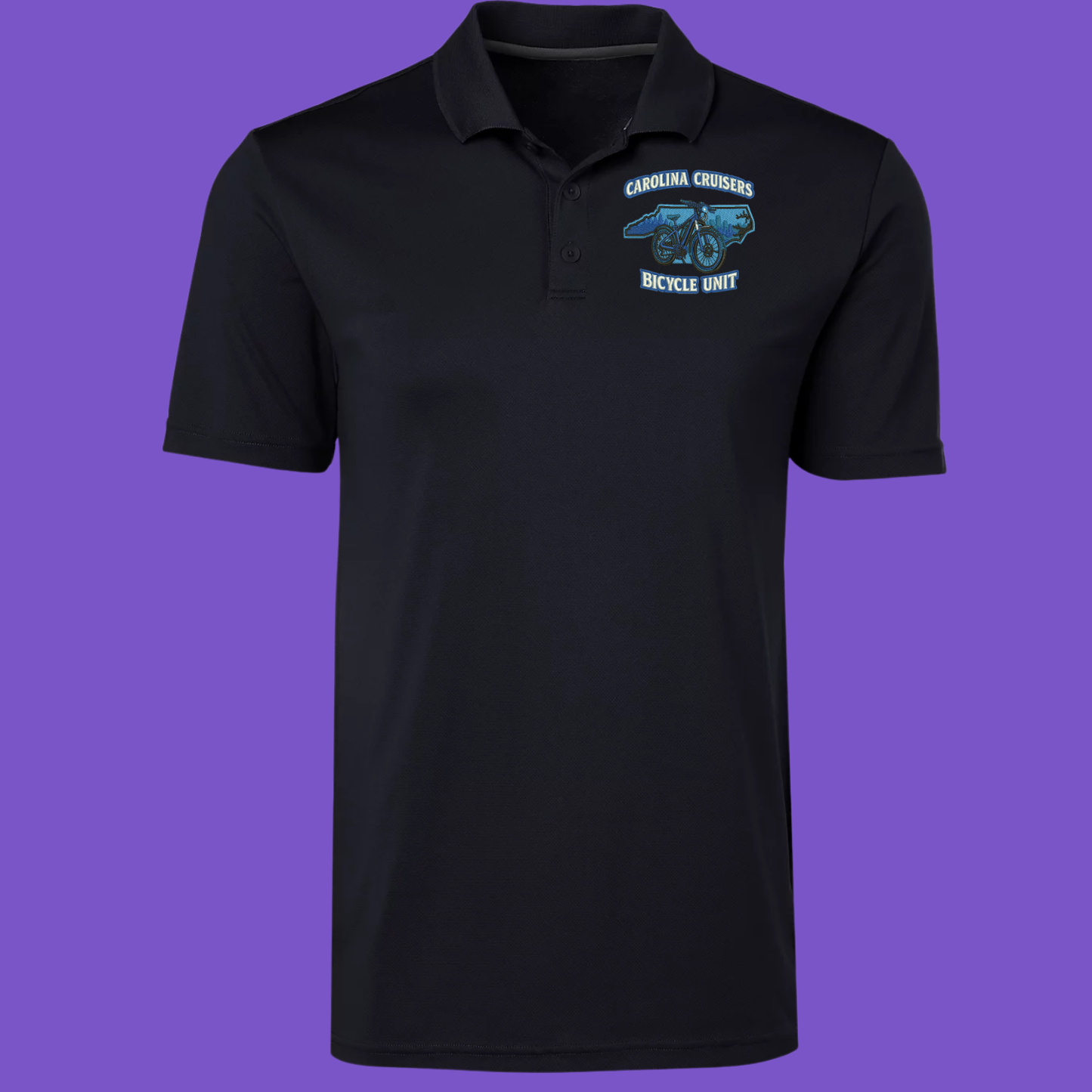 Carolina Cruisers Bicycle Unit Embroidered Polo