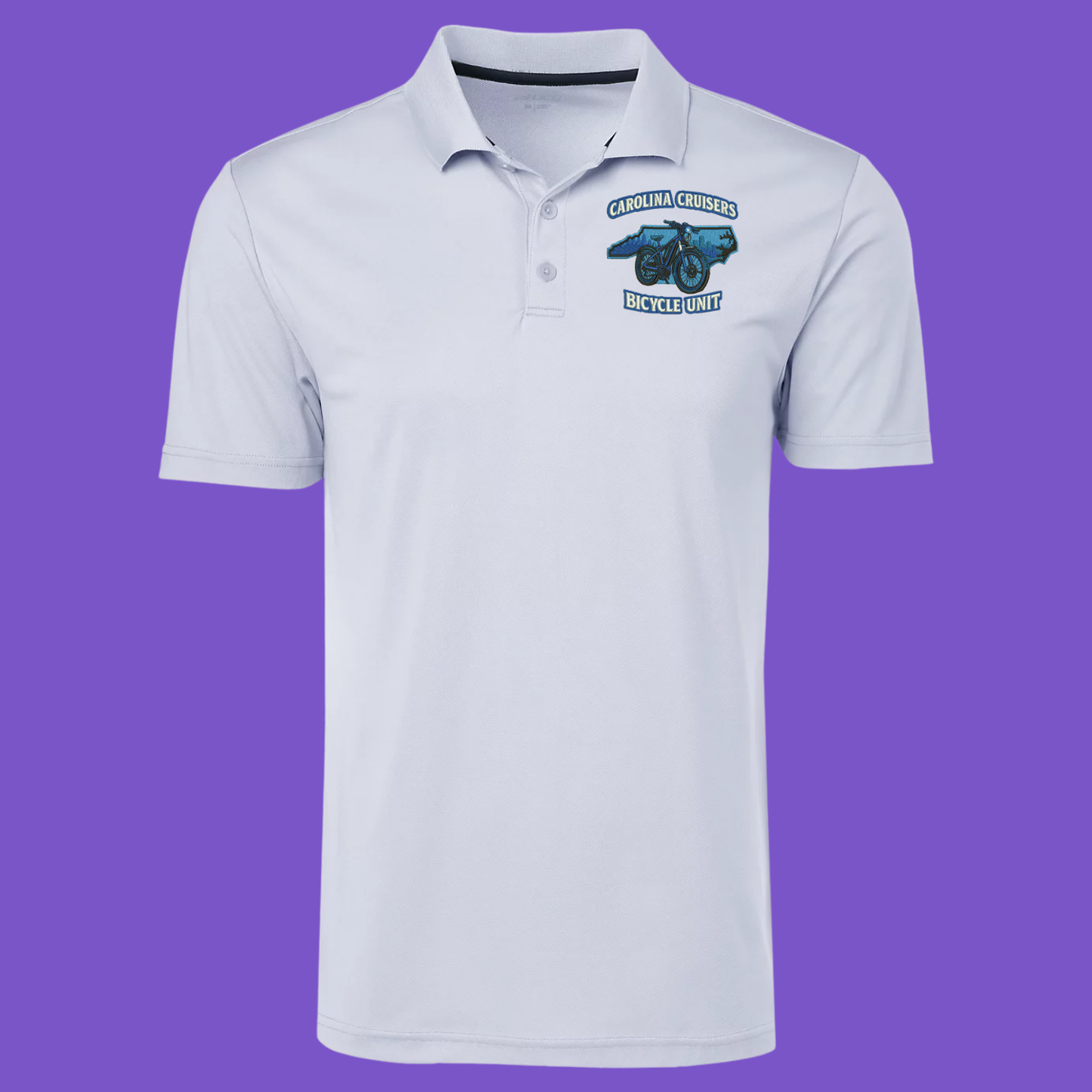Carolina Cruisers Bicycle Unit Embroidered Polo