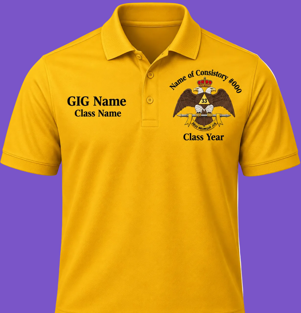 33° Past Class Personalized Package
