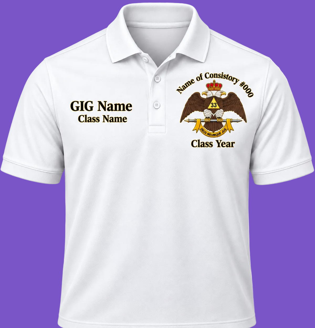 33° Past Class Personalized Package