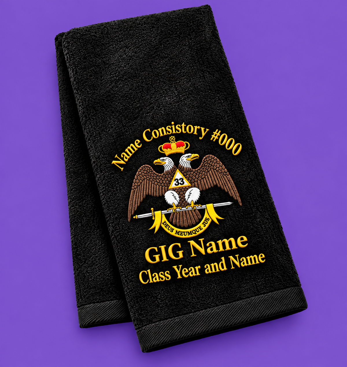 33° Past Class Personalized Package