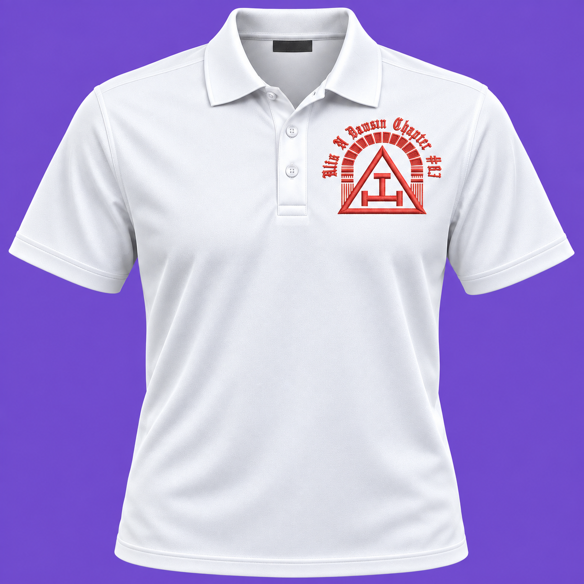 Royal Arch Personalized Embroidered Dri-Fit Polo