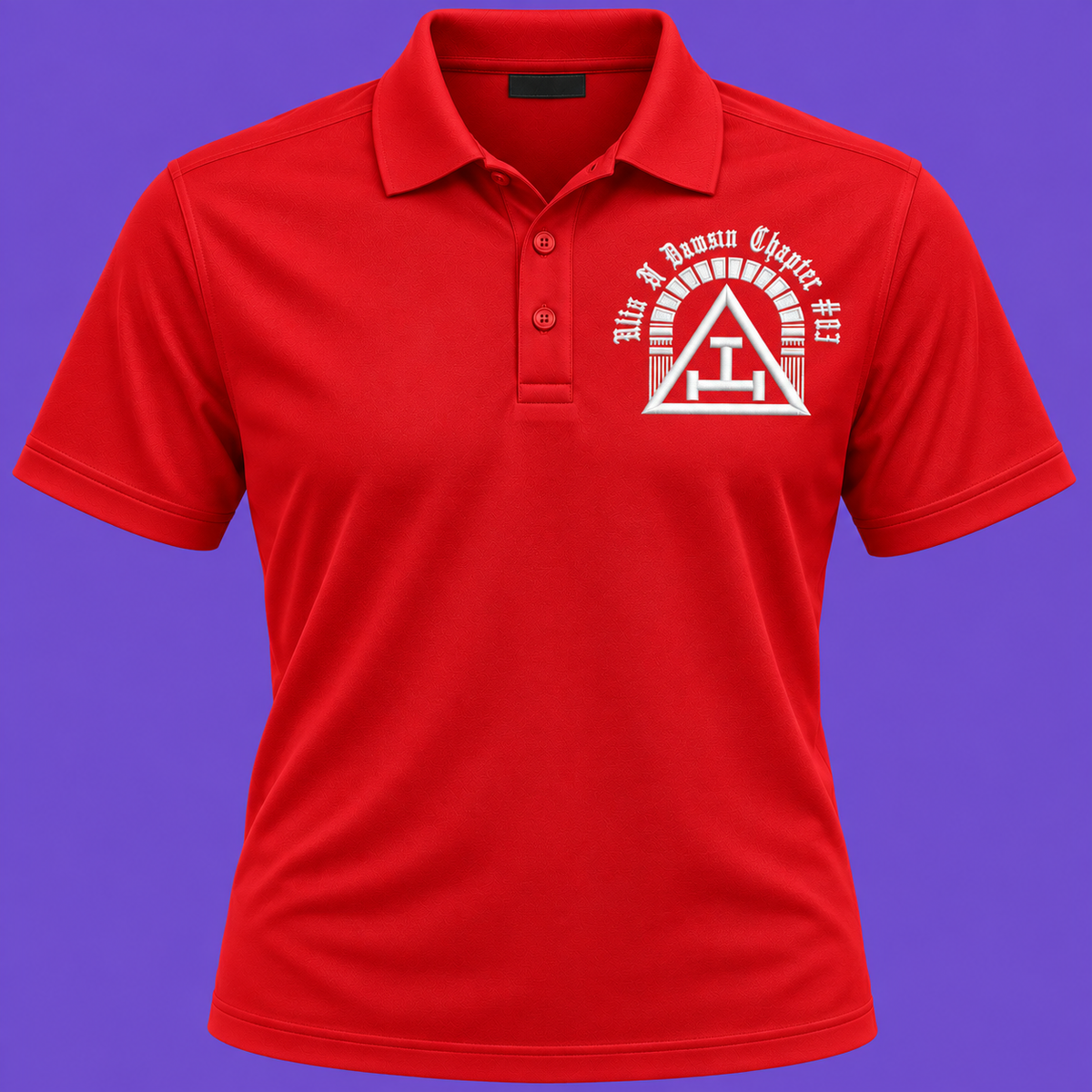 Royal Arch Personalized Embroidered Dri-Fit Polo