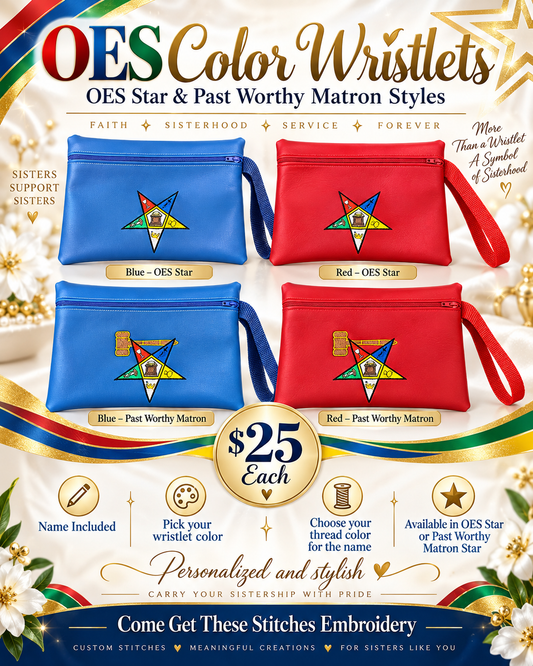 OESColor Wristlets OES Star & Past Worthy Matron Styles
