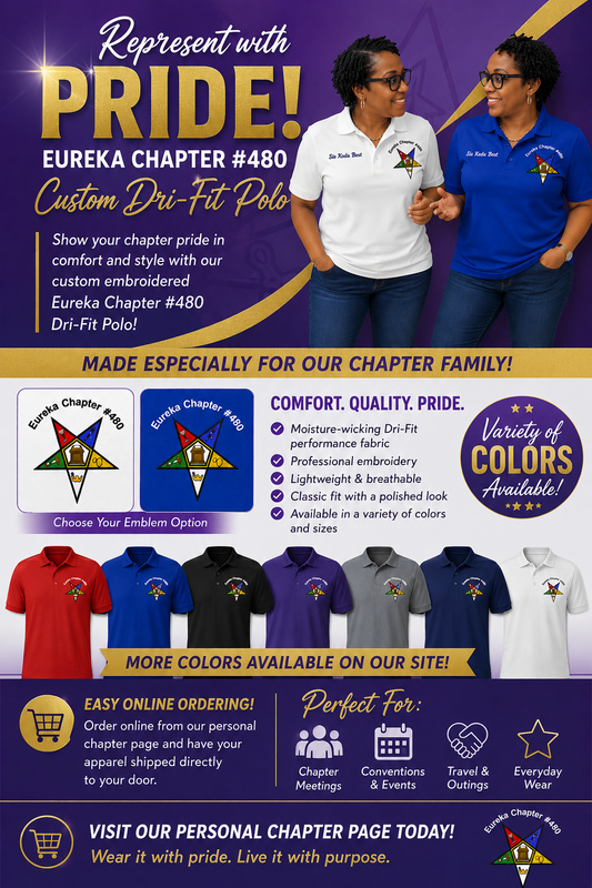 Eureka Chapter #480 Custom Dri-Fit Polo