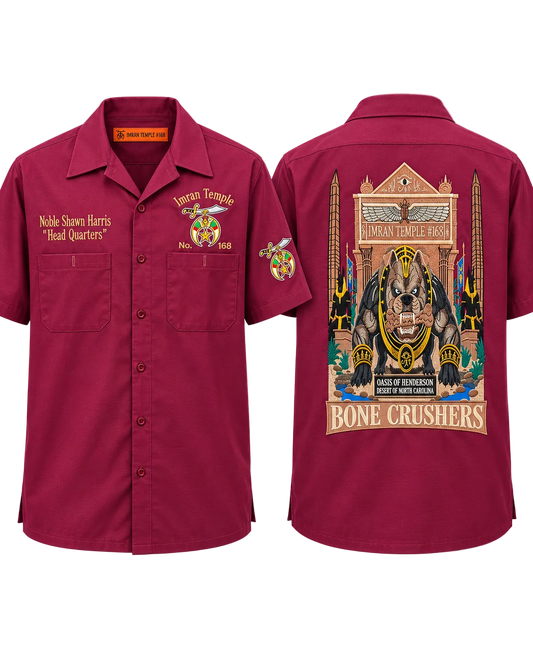 IMRAN Temple No.168 Walking Shirt (REDKNAPP)