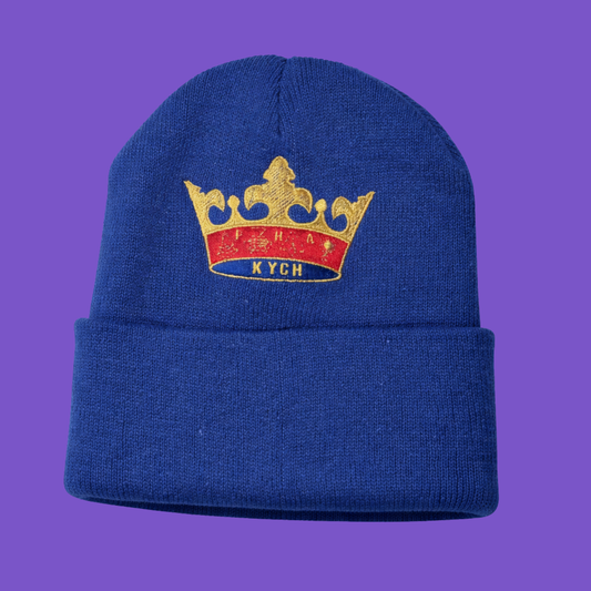 KYCH Embroidered Beanie – Royal Blue