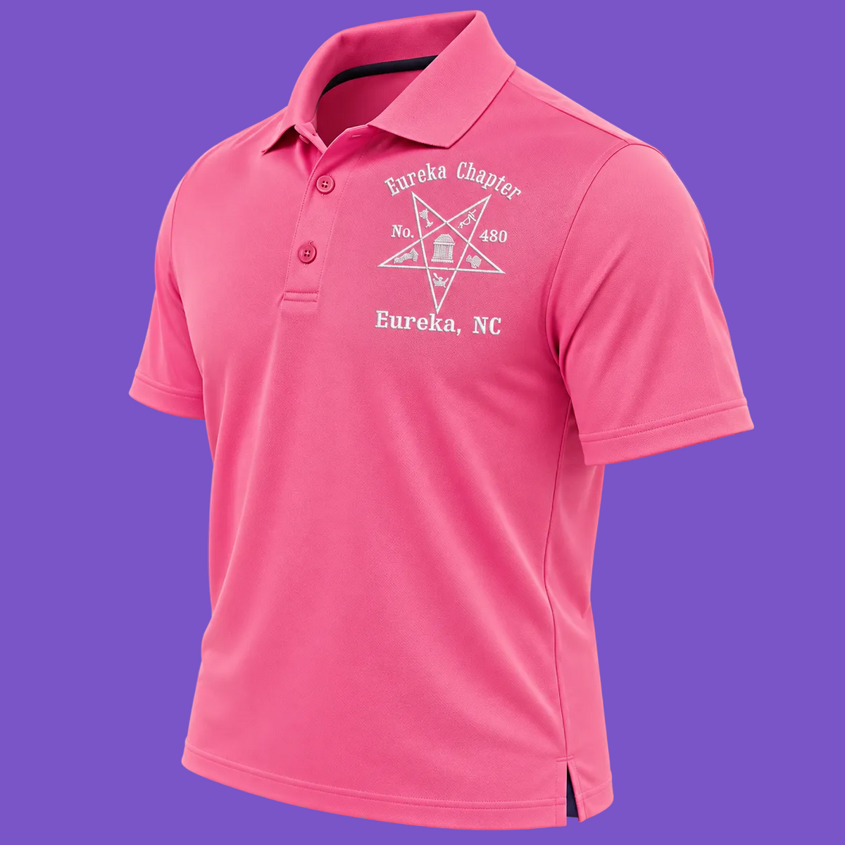 Stitched in Strength – Breast Cancer Awareness Polo Collection