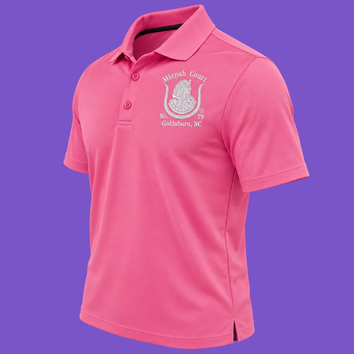 Stitched in Strength – Breast Cancer Awareness Polo Collection