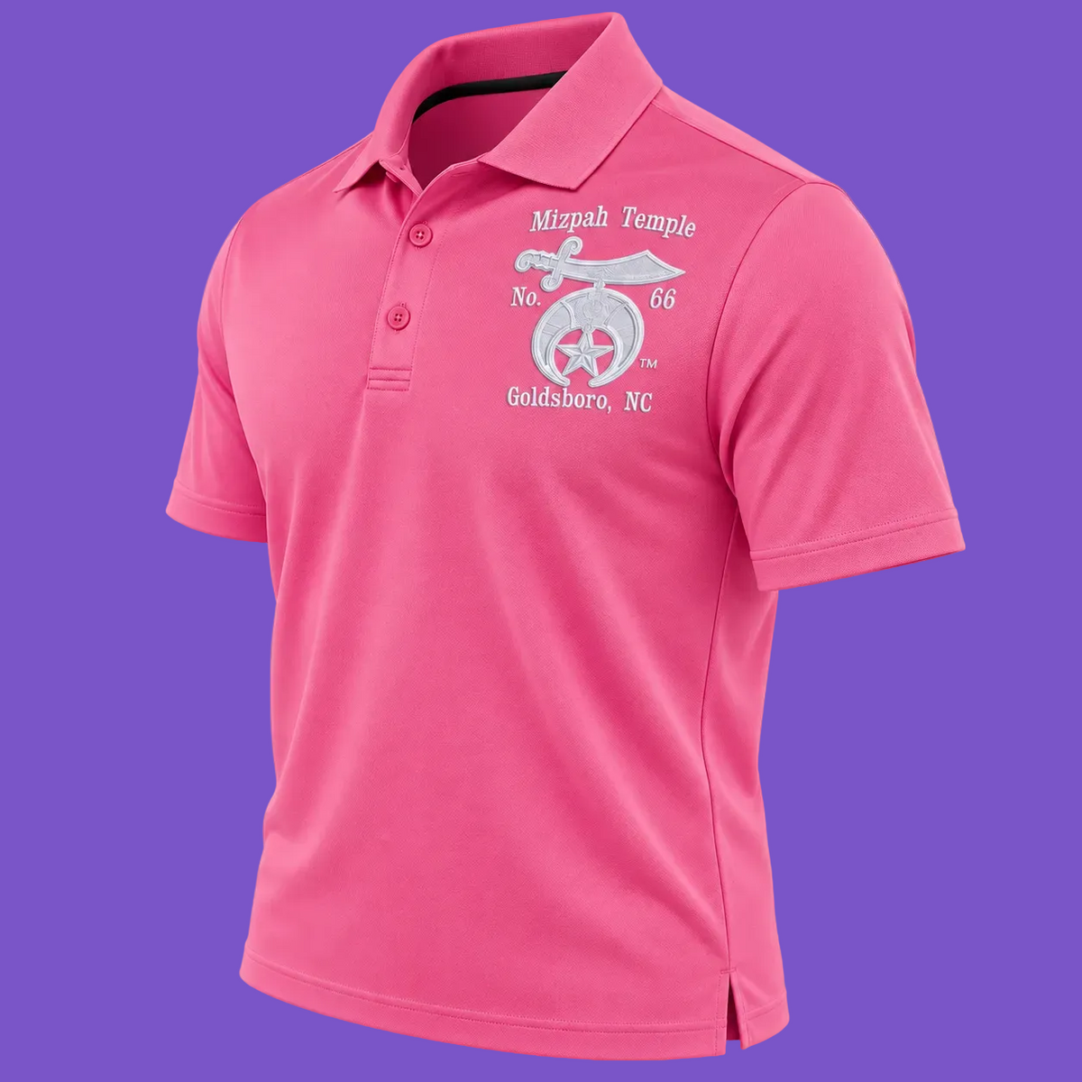 Stitched in Strength – Breast Cancer Awareness Polo Collection