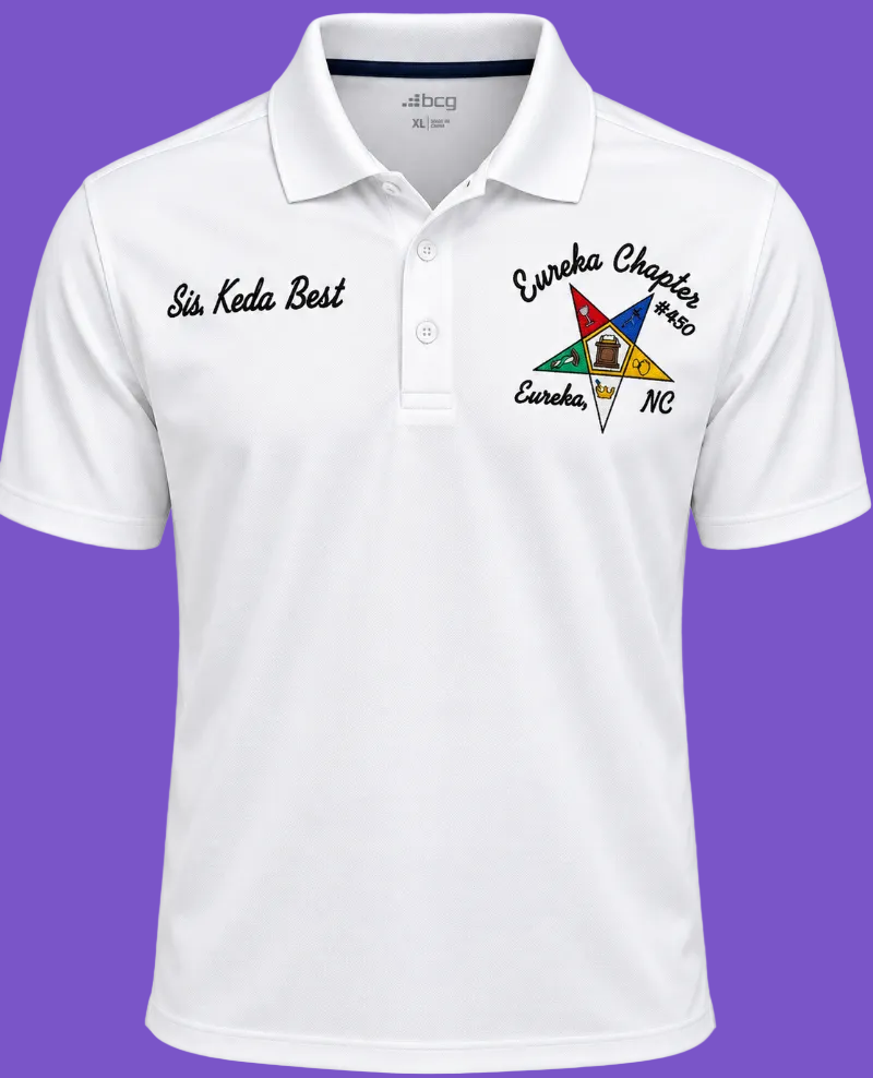 OES The Order of the Eastern Star Polos