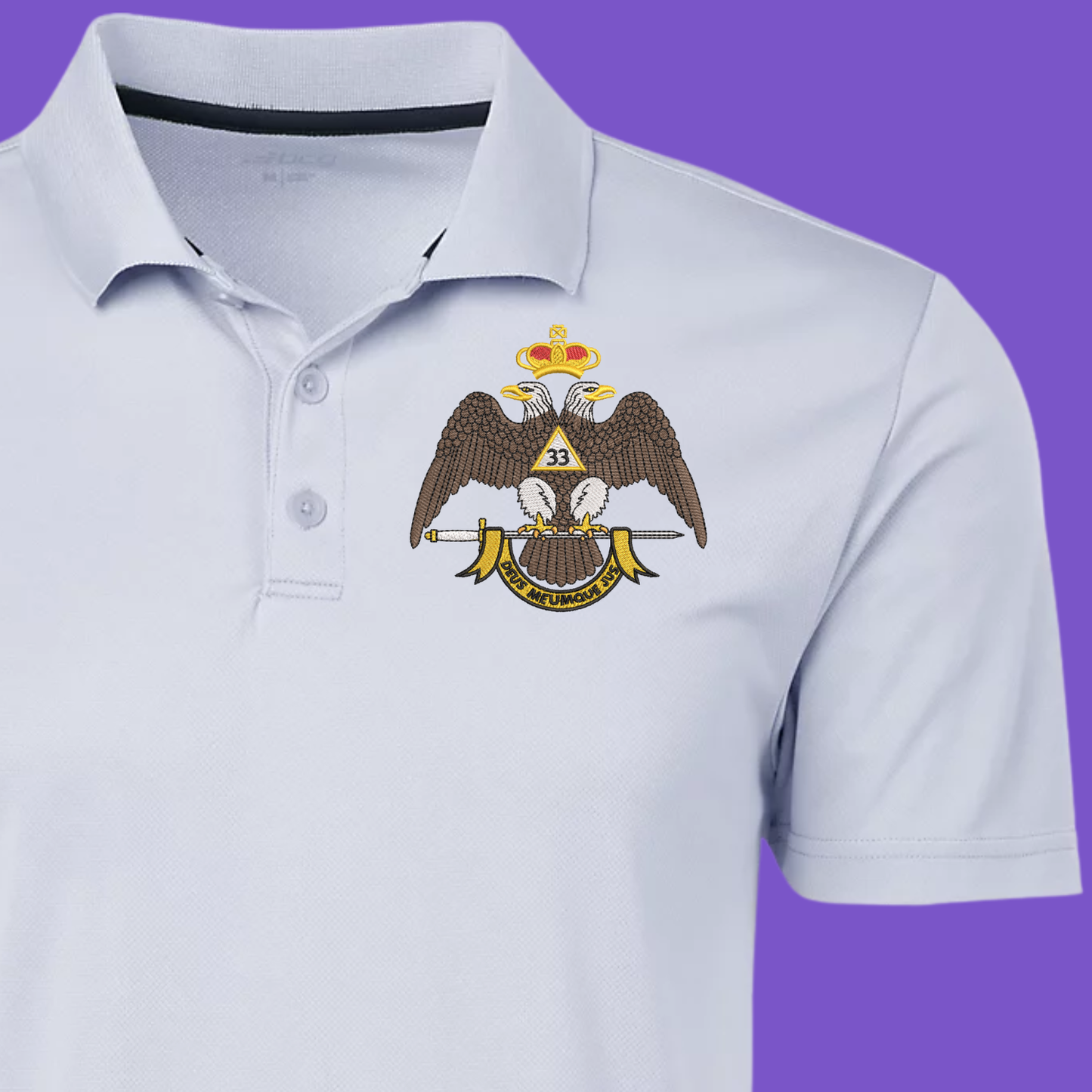 32° & 33°  Scottish Rite Dri-FIT Embroidered Polos