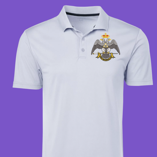 32° & 33°  Scottish Rite Dri-FIT Embroidered Polos